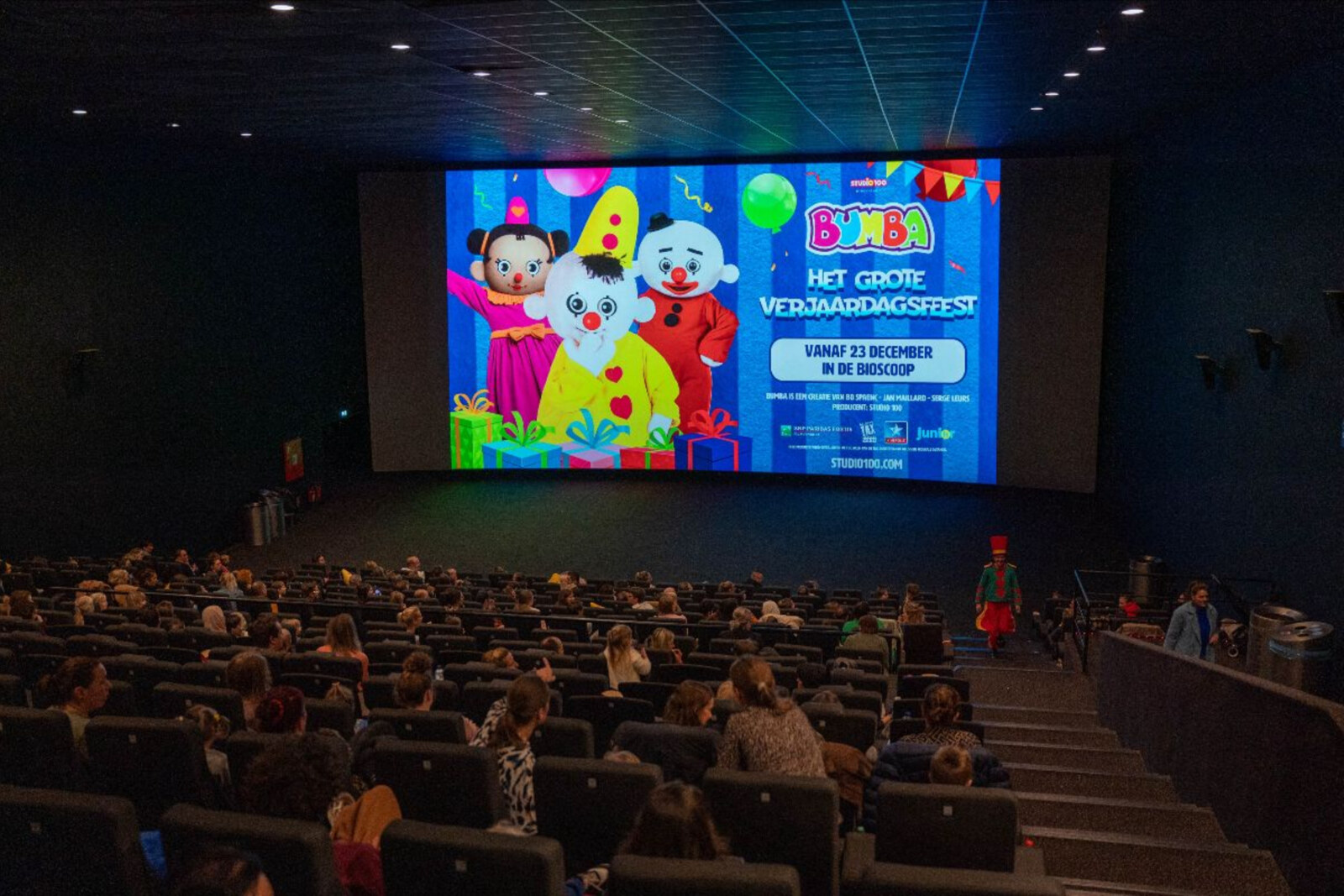 Bumba peutercinema betovert de allerkleinsten