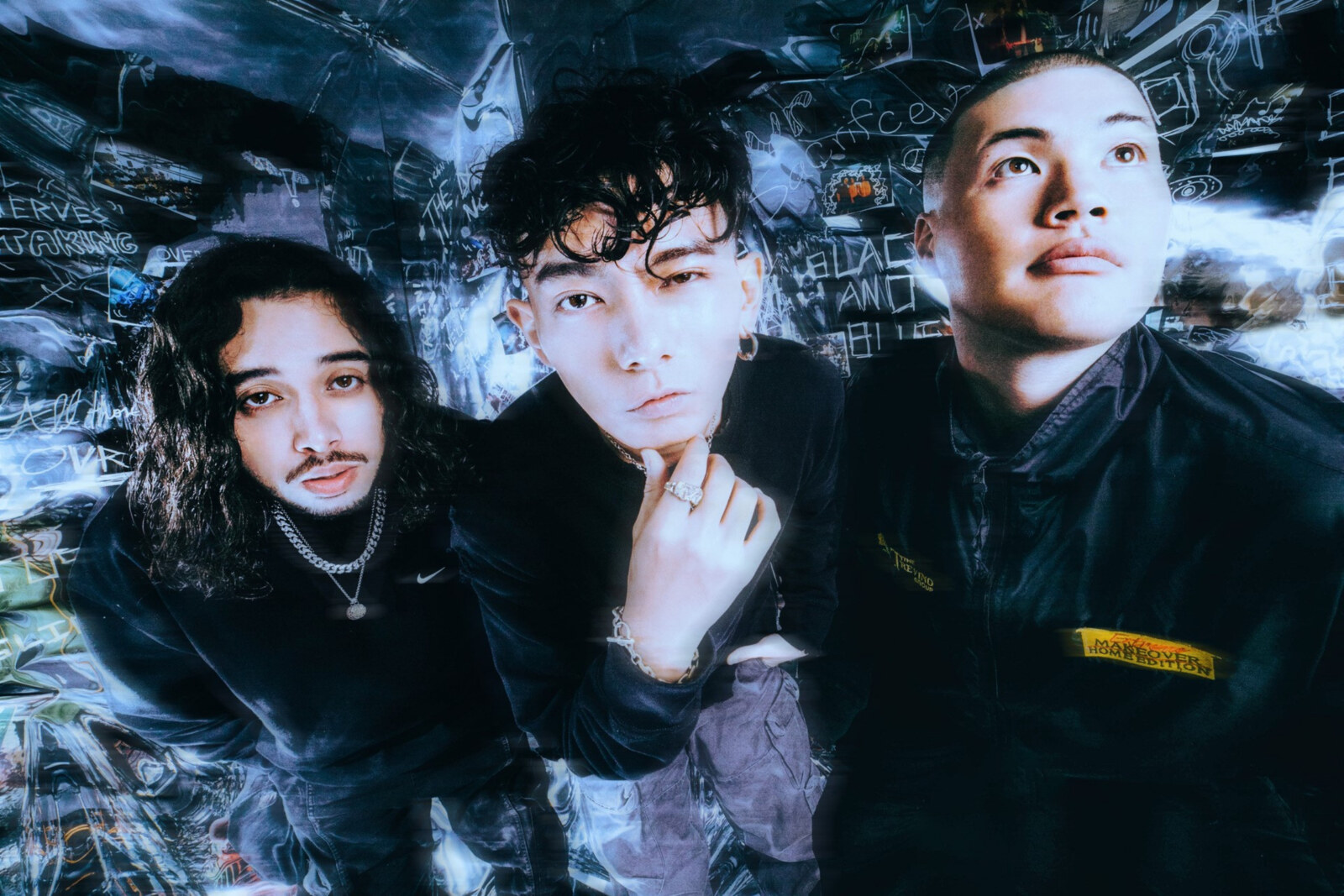 The Cards I Play with their latest single, "BLACK AND BLUE"