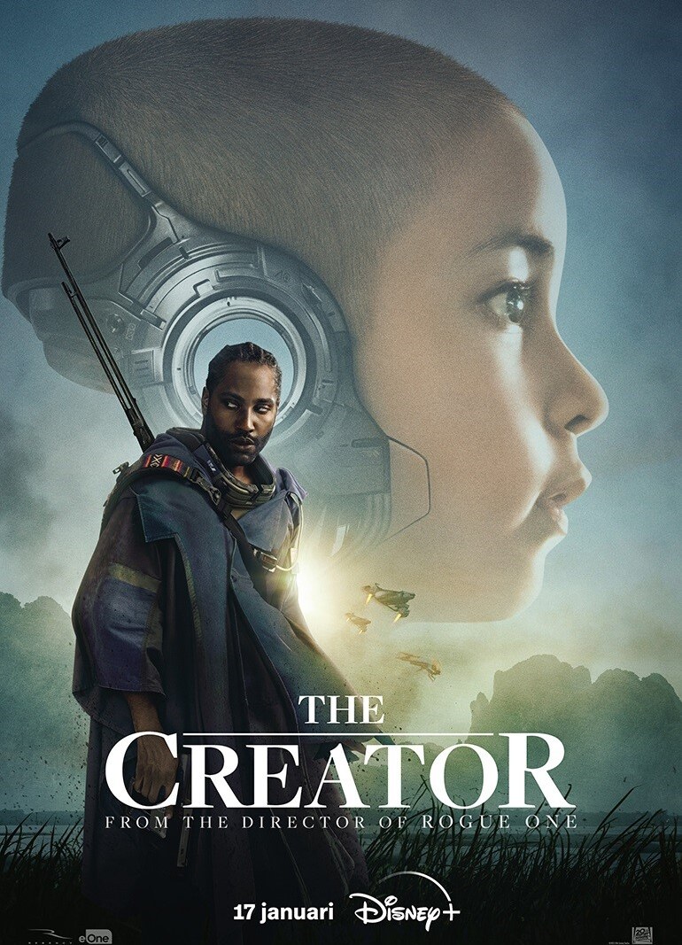 "The Creator", de epische sci-fi actiethriller van 20th Century Studios, komt op 17 januari op Disney+