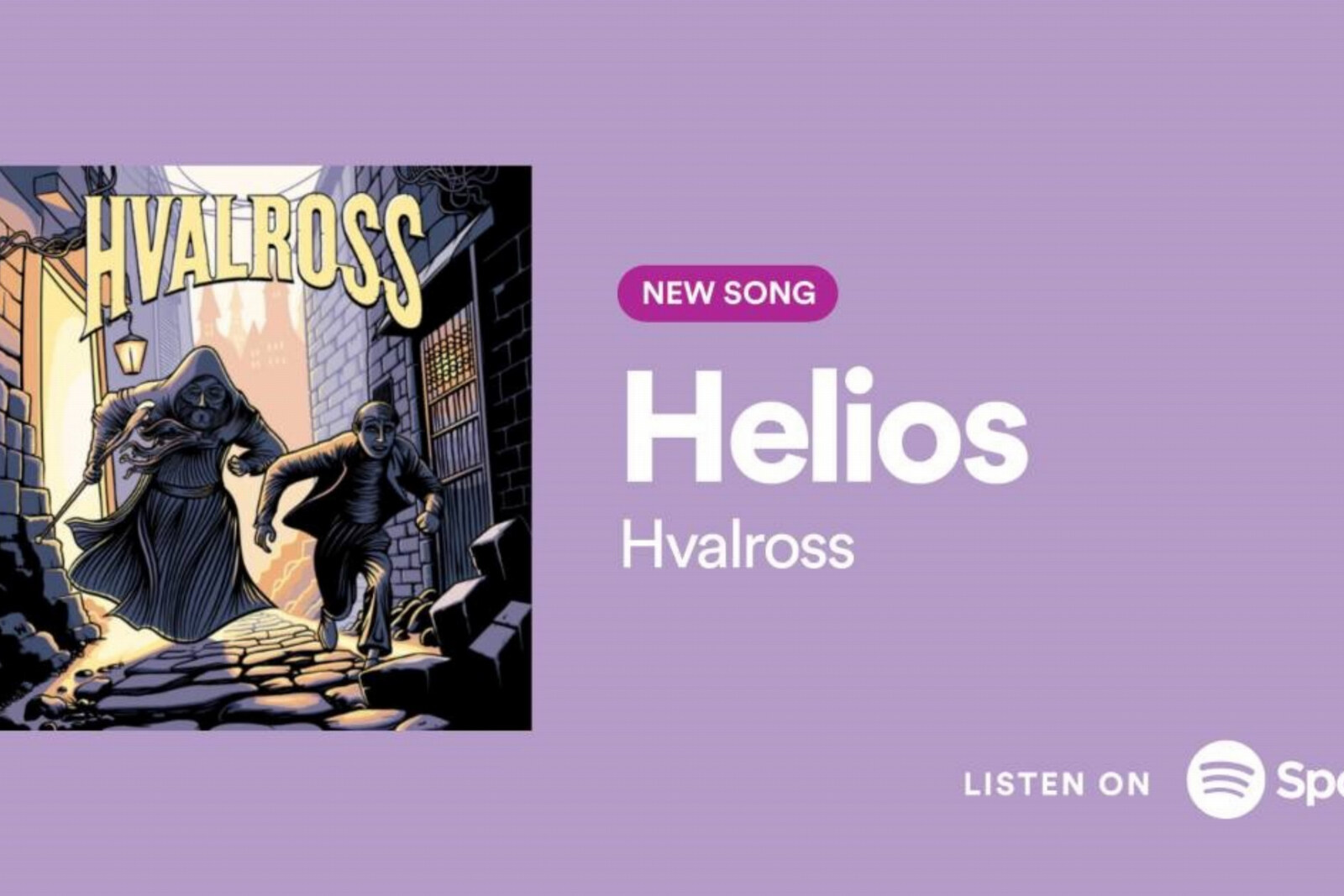 Hard rocking band HVALROSS releases third and final new 2023 single: 'Helios"...