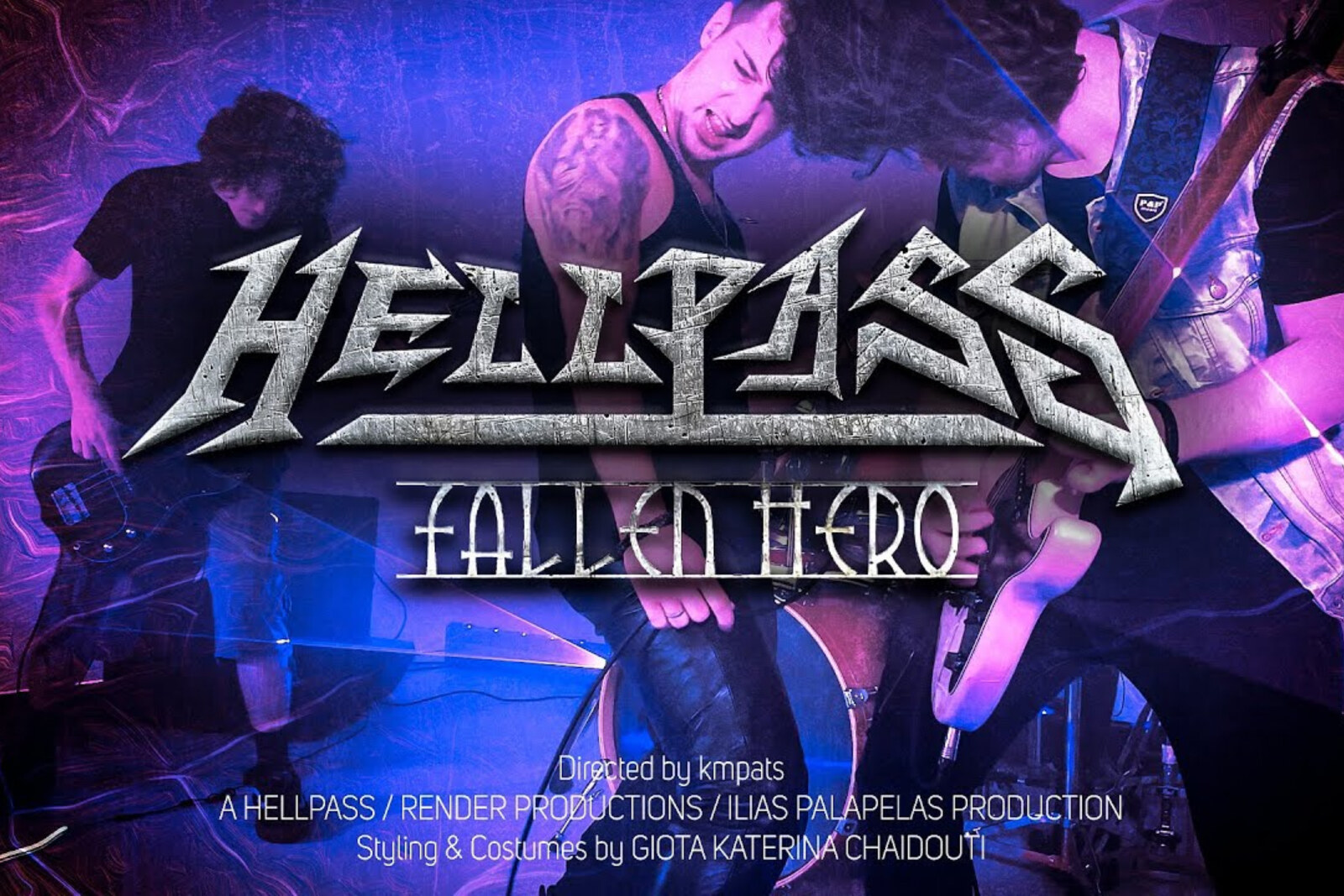 Hellpas new official music video for the single “Fallen Hero” from the album Gates Of War