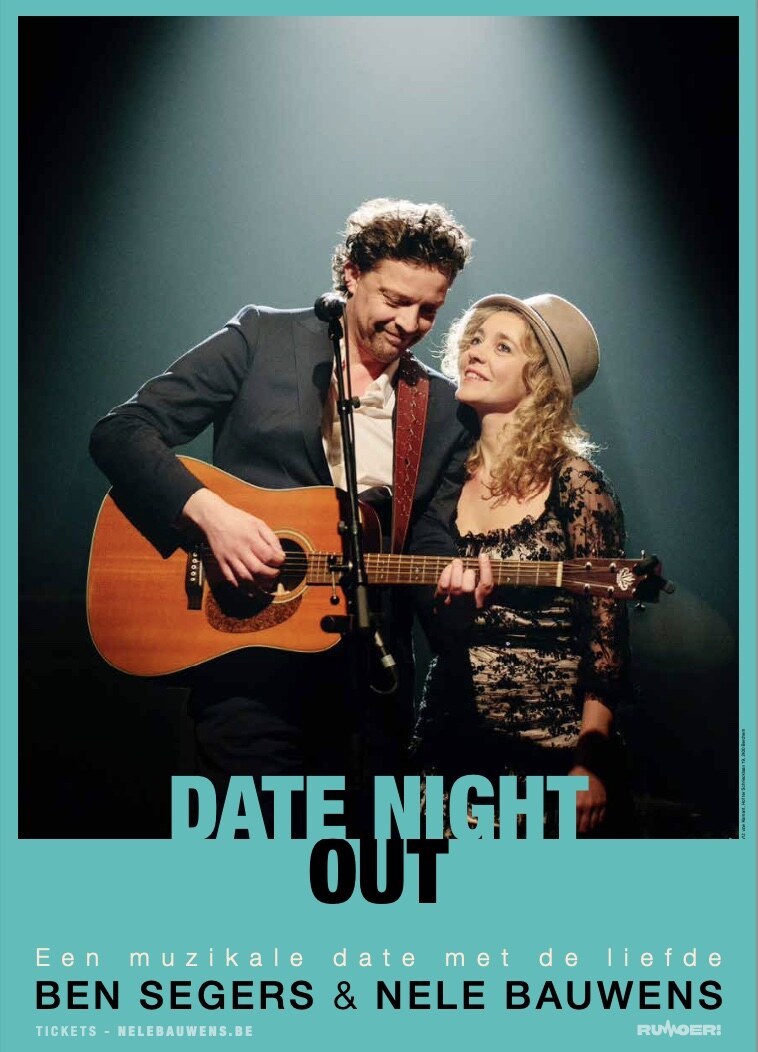 Ben Segers & Nele Bauwens gaan op tournee met DATE NIGHT OUT