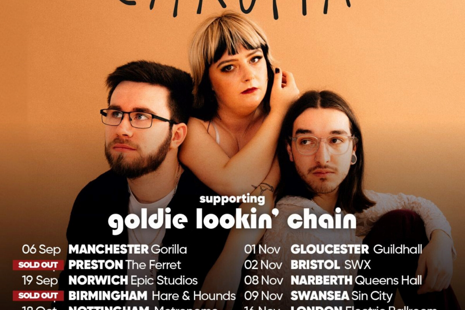 Chroma Announce Goldie Lookin Chain 2024 Support Tour