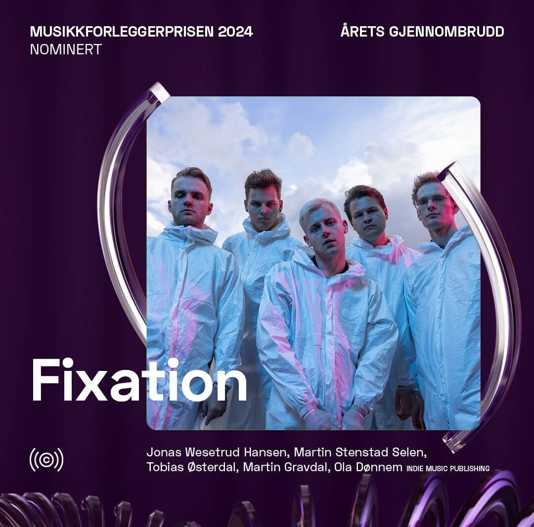 Fixation makes history as first metal band to ever be nominated to prestigious Norwegian awards!