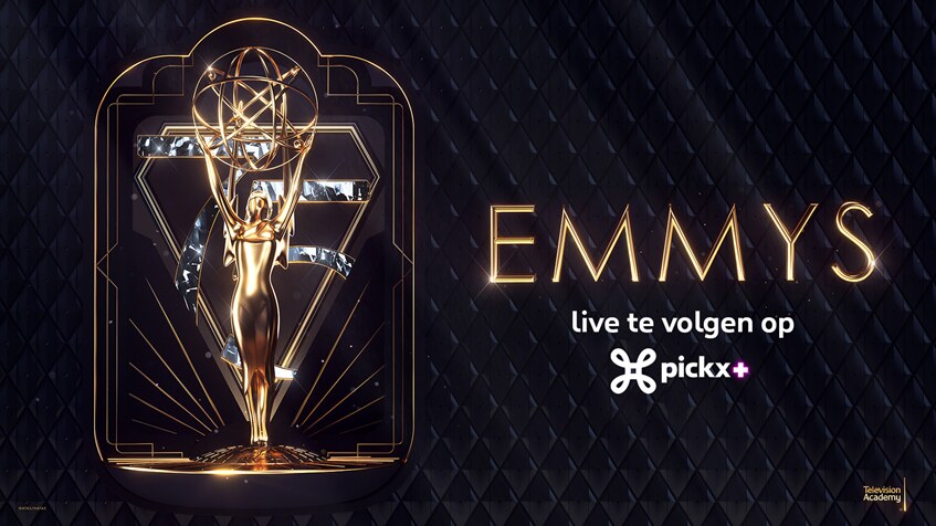 Exclusief en live bij Pickx+: 75ste editie van de Emmy Awards