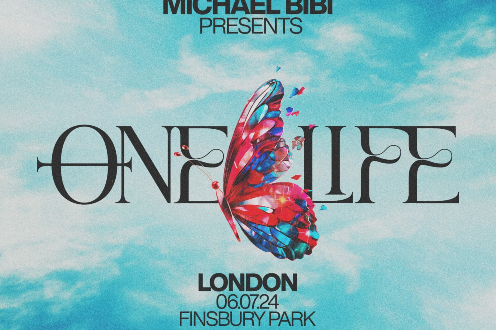 Michael Bibi presents One Life at Finsbury Park - London's biggest ever electronic show