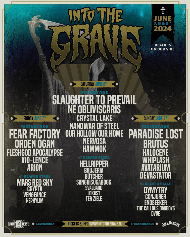 Laatste namen voor Into The Grave