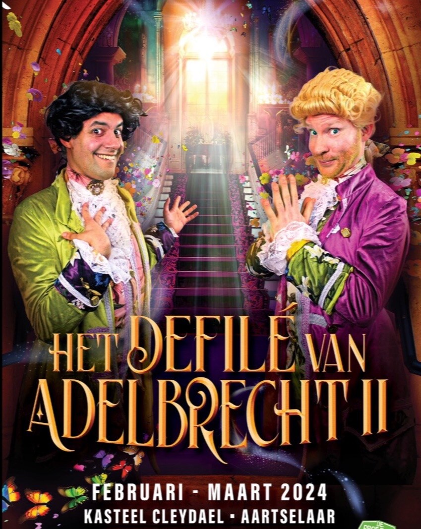 Het Defilé van Adelbrecht II: Nieuwe familievoorstelling in een echt kasteel