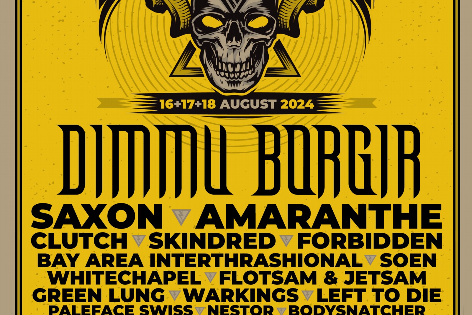Nieuwe namen voor Dynamo Metalfest!