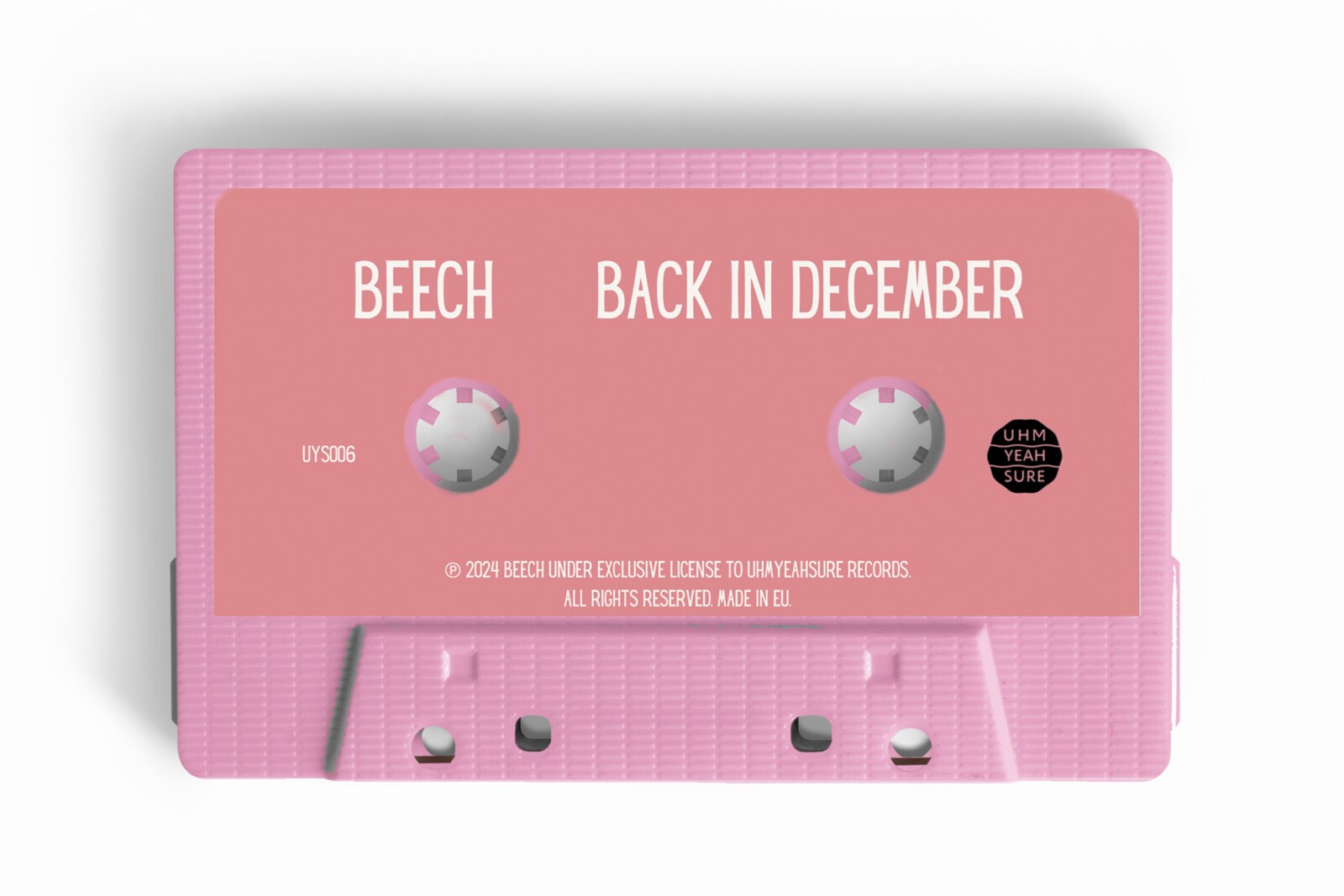 BEECH deelt EP Back In December, exclusief beschikbaar op roze cassette