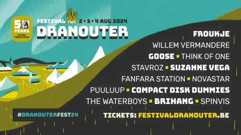 Beats, roots & party op 50ste editie Festival Dranouter: Goose, Compact Disk Dummies, Puuluup & meer!