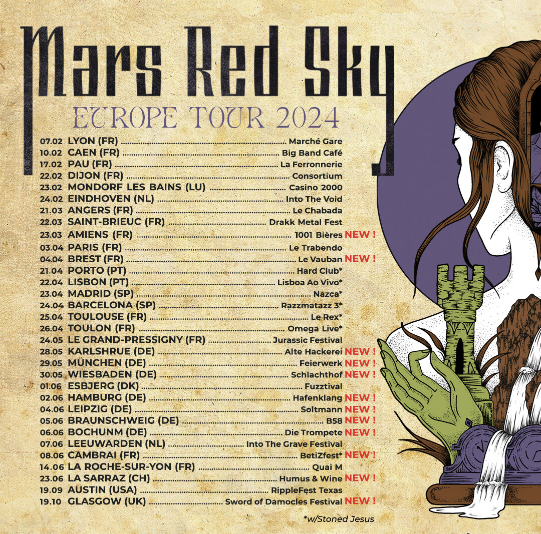 Mars Red Sky to announce new Europe Tour leg