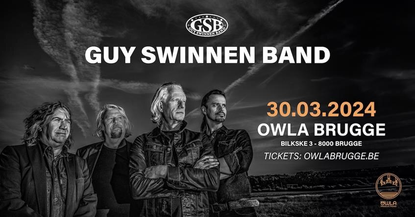Heerlijk rockweekend in Owla Brugge met Cooking With Knopfler en Guy Swinnen Band