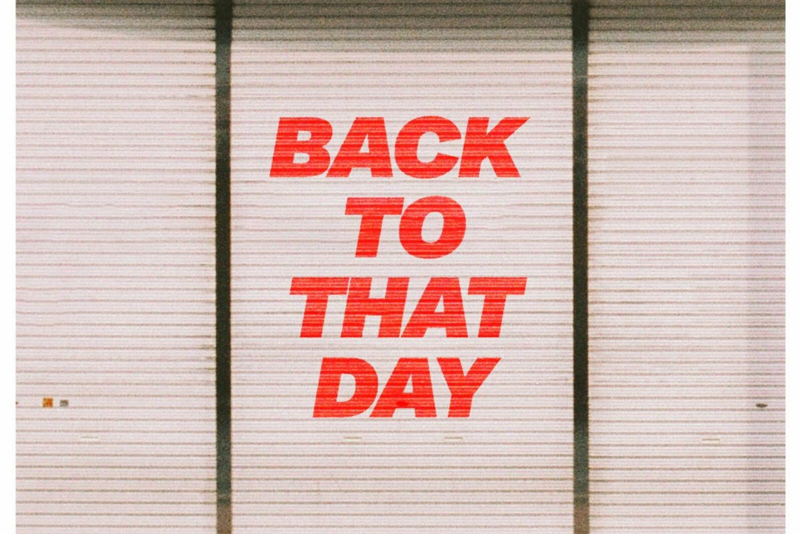 Douglas Firs releases Back To That Day
