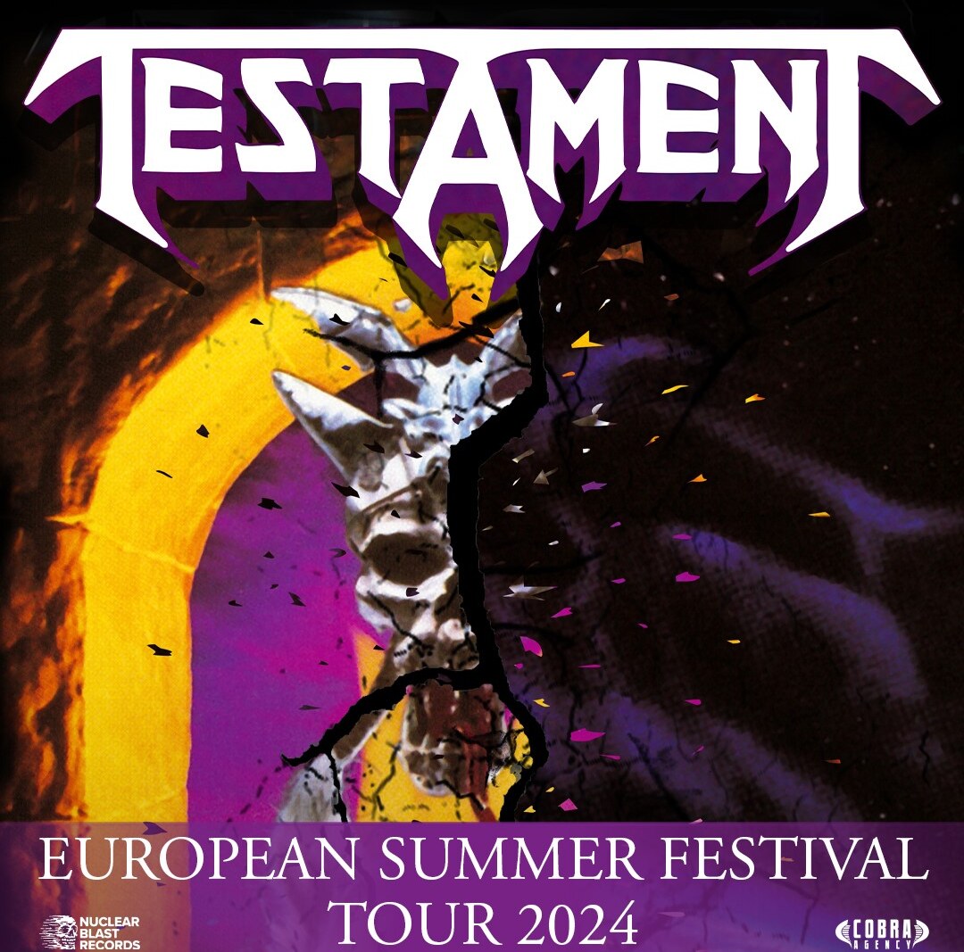 Testament Announce European Summer Festival Tour 2024