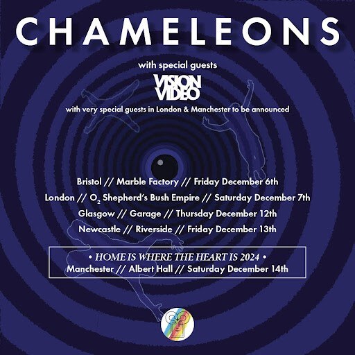 Cameleons Announce Winter 2024 Tour Dates || Their Only Headline Shows This Year