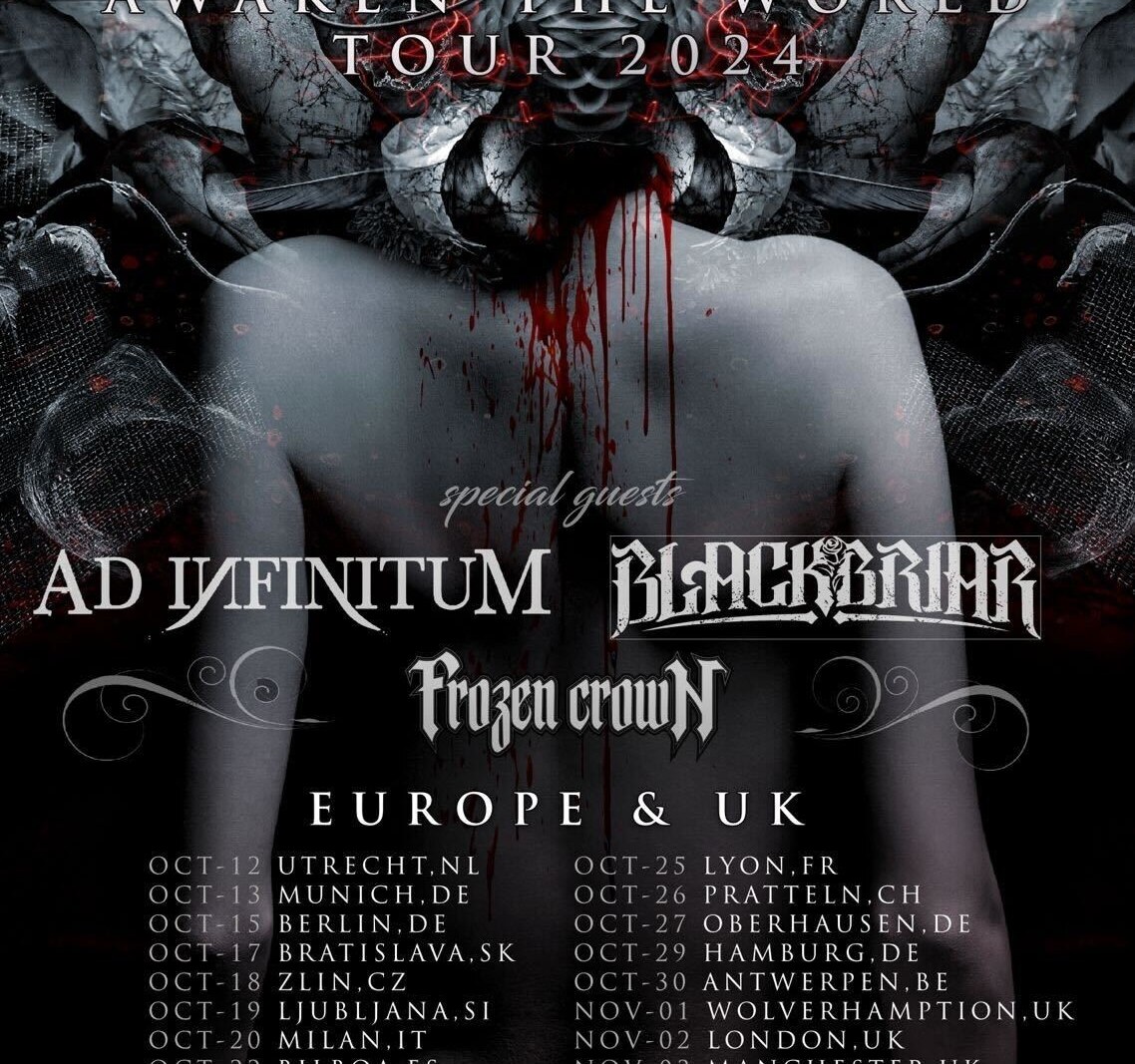Kamelot Continues the Awaken The World Tour 2024 in Europe this October!