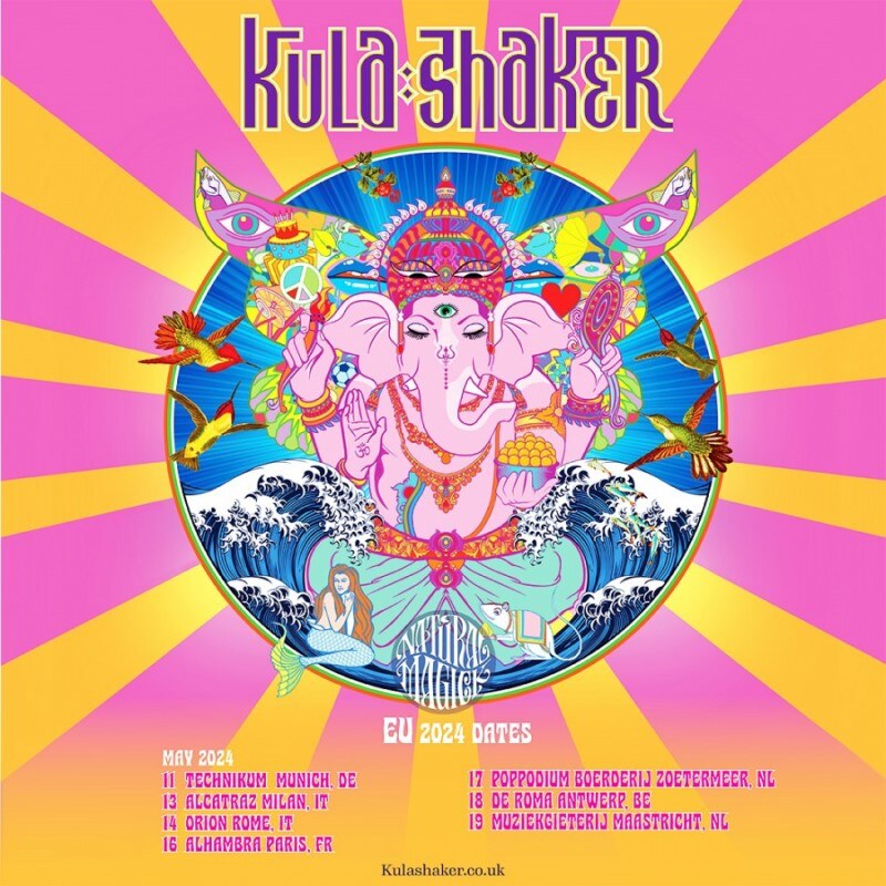 Kula Shaker Announces Highly Anticipated European Tour
