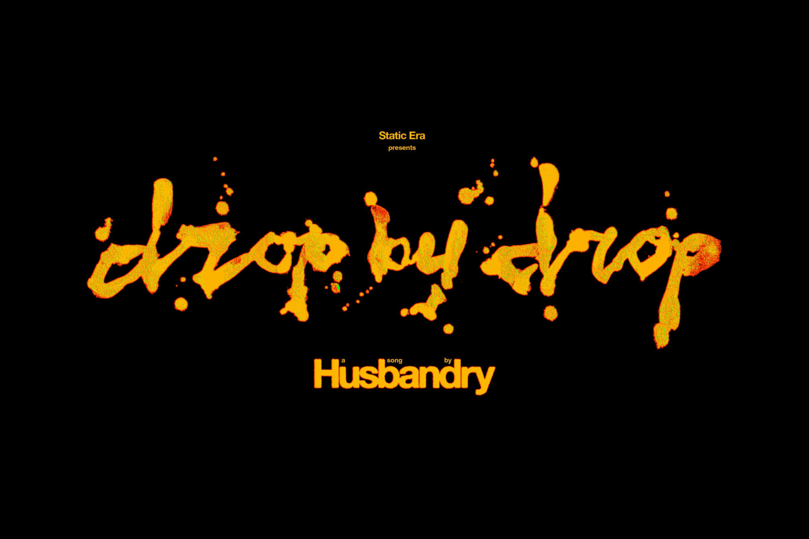 Husbandry release dynamic, post-hardcore single "Drop By Drop"