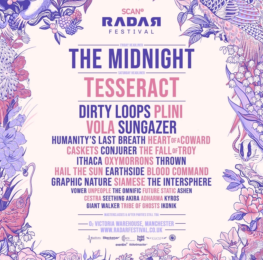 Radar Festival 2024 announces second headliner: TesseracT