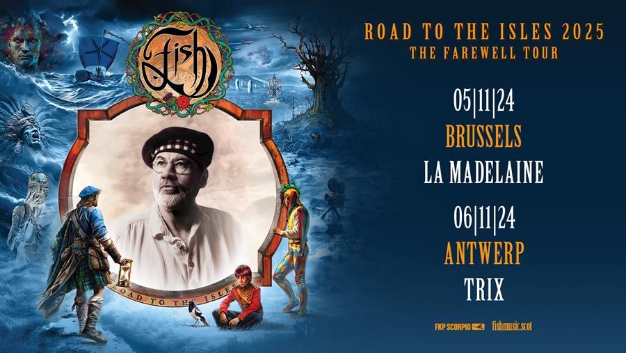 Schotse zanger Fish voegt twee Belgische shows aan afscheidstournee in november toe