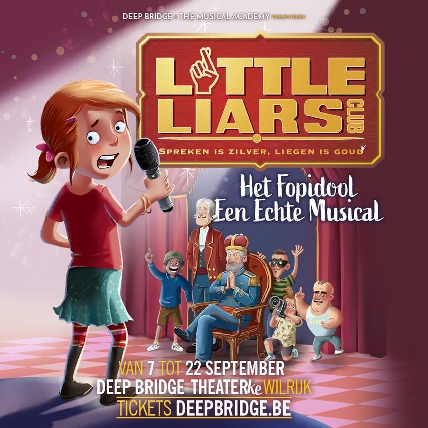 The Musical Academy brengt Little Liars Club van auteur Jonas Boets naar de musicalplanken