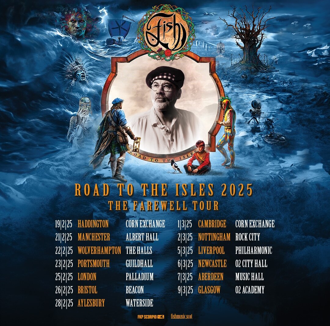 Fish announces UK dates for Farewell Tour in 2025