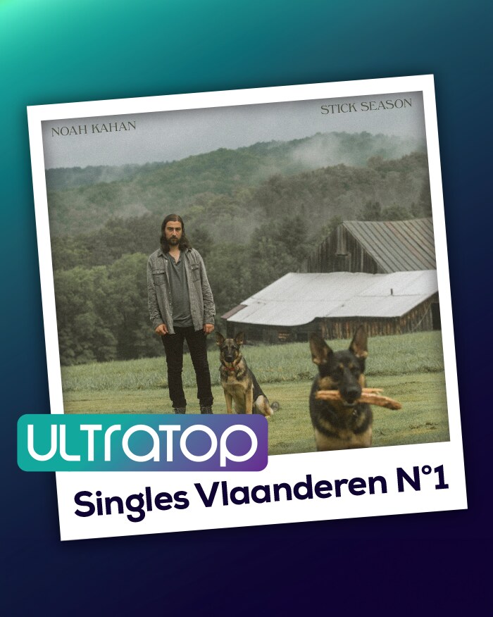 Noah Kahan houdt stand op #1 in de Ultratop single charts in Vlaanderen met 'Stick Season'