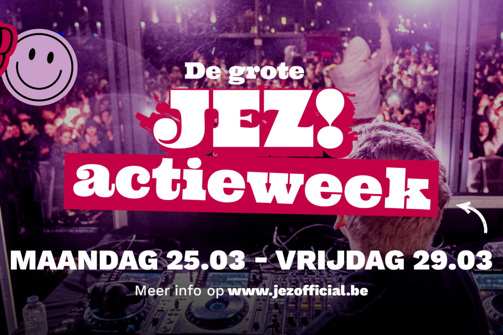 De line-up voor De Grote JEZ!-Actieweek is bekend!