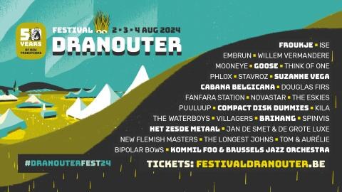 Festival Dranouter viert 50ste editie met unieke fotowandeling doorheen Dranouter