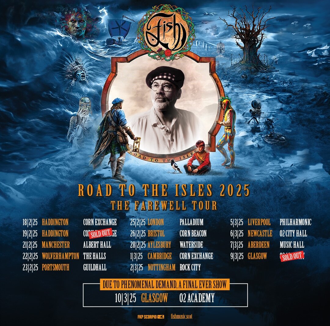 Fish announces extra UK dates for Farewell Tour in 2025