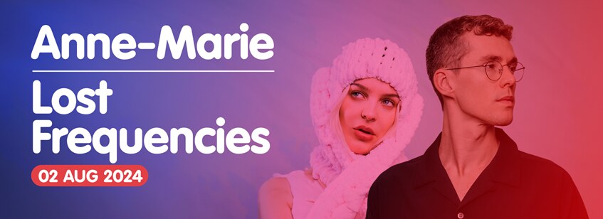 Suikerrock 2024 verwelkomt Anne-Marie en Lost Frequencies