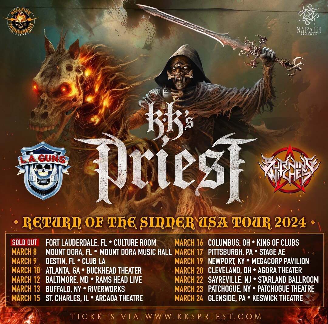KK's Priest Reveals Eerie "Keeper Of The Graves" Music Video | First International Headline Tours Start Tomorrow!