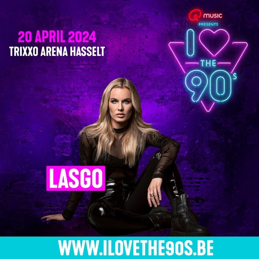 Lasgo voor het eerst met nieuwe zangeres Nikki op 'I love the 90's - The party'