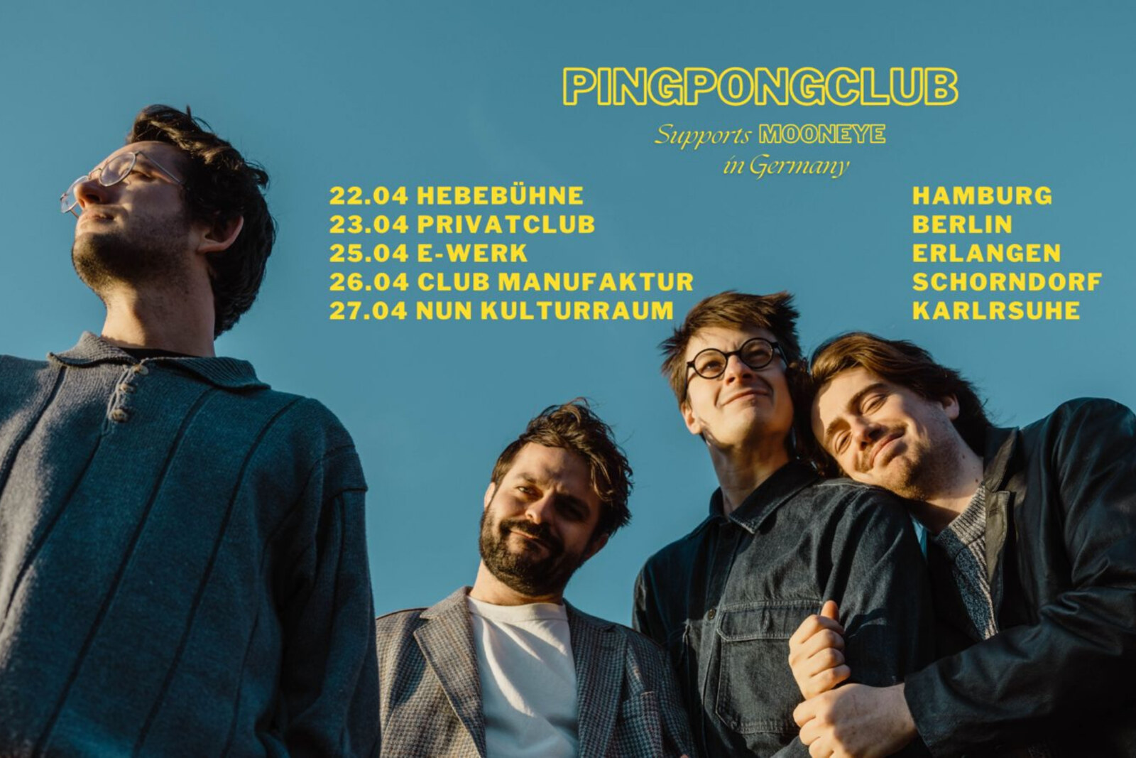 PINGPONGCLUB. 'Don't Belong' (acoustic session) is uit