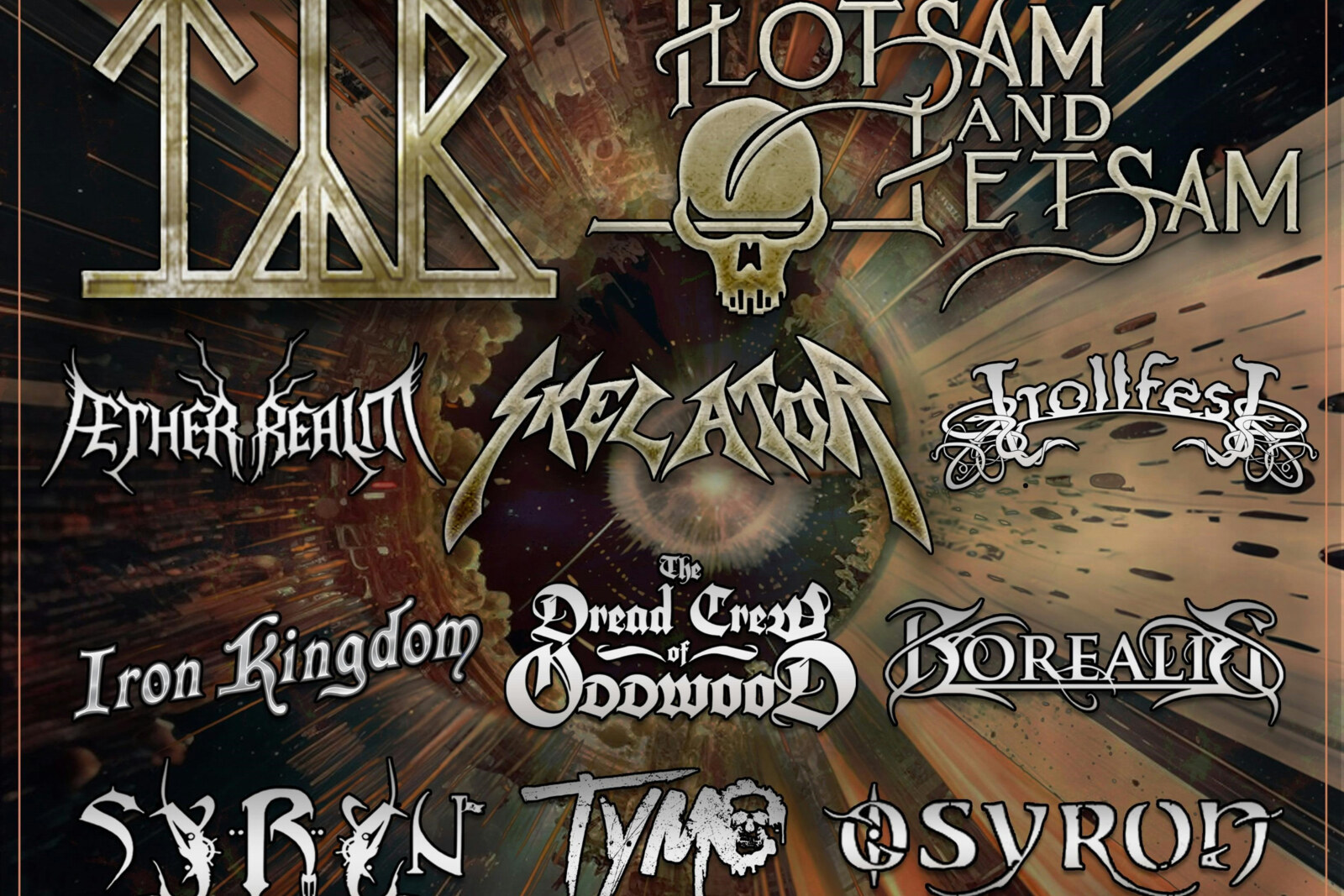 Hyperspace Metal Festival Announces 2024 Lineup Additions TYMO and Kayas w/ Týr, Flotsam and Jetsam, Skelator, Trollfest, Aether Realm, Iron Kingdom and more!