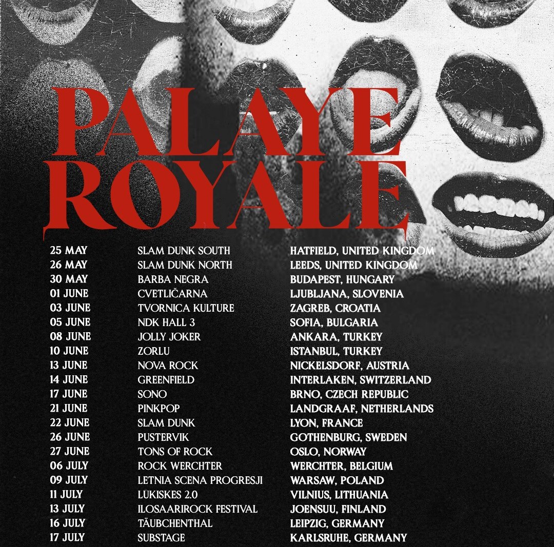 Palaye Royale Announce 2024 European Tour