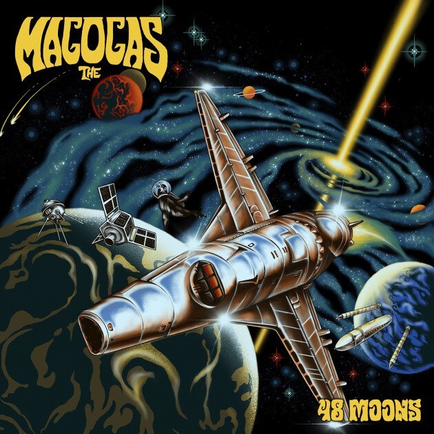 Stoner Rock trio The Magogas release video for "Lunar Seal"; New album "48 Moons" out March 29 on Go Down Records!