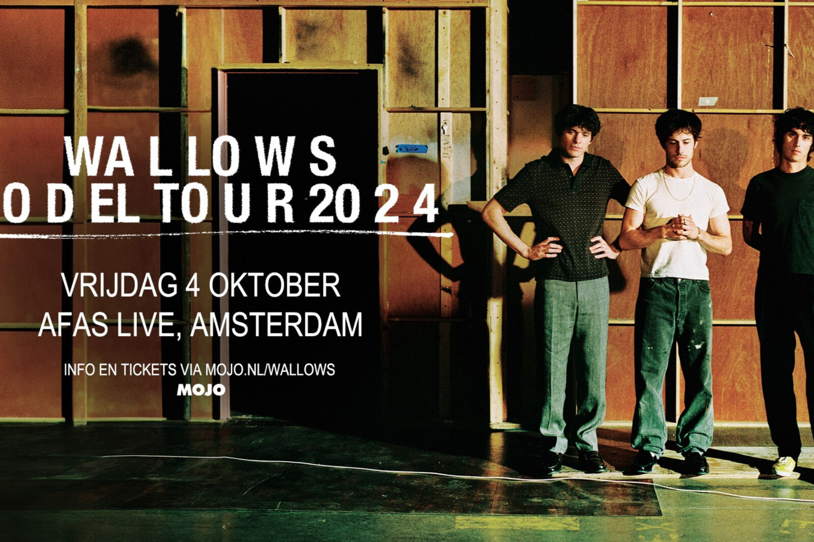 Wallows presenteert de Model Tour op vrijdag 4 oktober in AFAS Live
