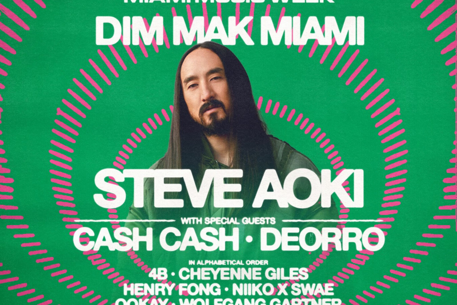 Dim Mak's 15th Annual MMW showcase at E11EVEN w/ Steve Aoki, Deorro, Cash Cash & more