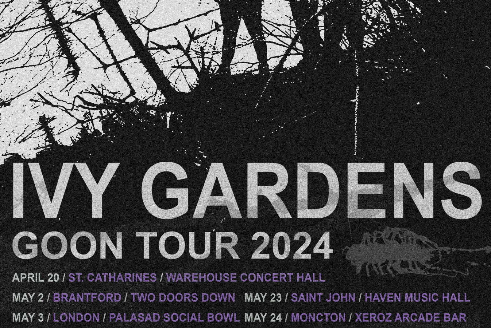 Ivy Gardens Announces Eastern Canada GOON Tour (ON, QC, NB, NS, PEI) + New Music Video “Boner” Is The First Look At Their New Album “Goon” Out April 2024