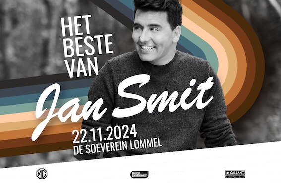 Jan Smit op 22 november 2024 in de Soeverein Lommel met ‘Het Beste van Jan Smit’