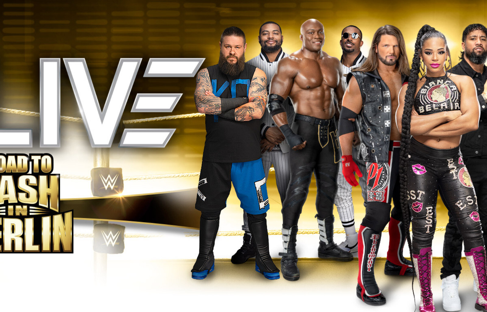 WWE brengt op 26 augustus zijn wrestling superstars met 'Road To Bash in Berlin' tour naar Vorst Nationaal, Brussel