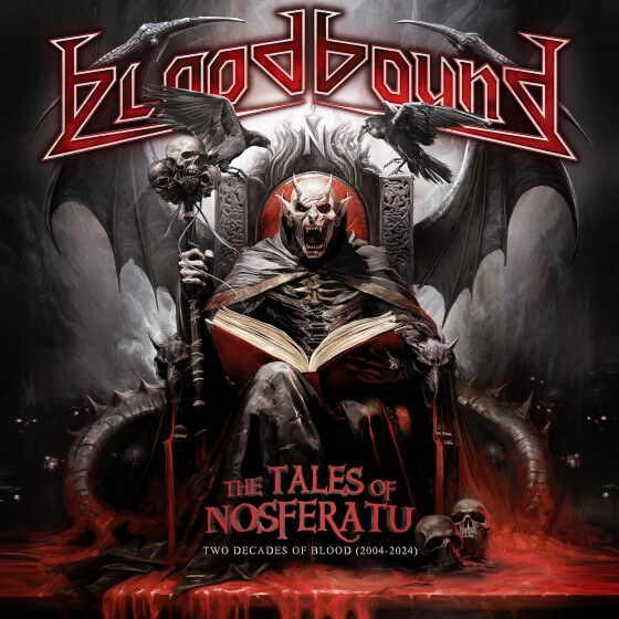 Swedish Power Metal Masters Bloodbound  Unleash "Slayer of Kings" Video Clip Of Upcoming Anniversary Live Album & Blu-Ray "The Tales of Nosferatu - Two Decades of Blood (2004 - 2024)