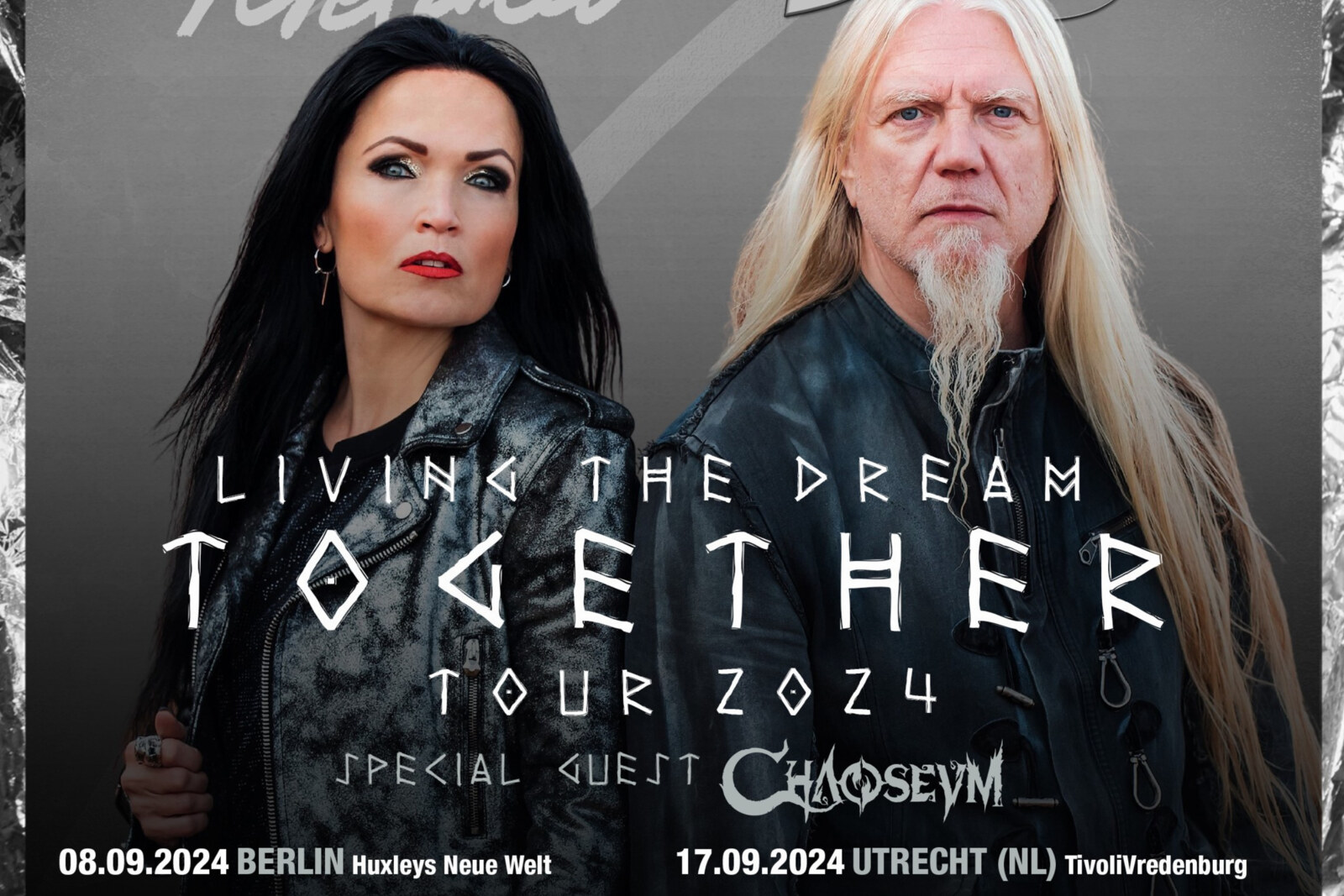 Marko Hietala joined Tarja on The European tour
