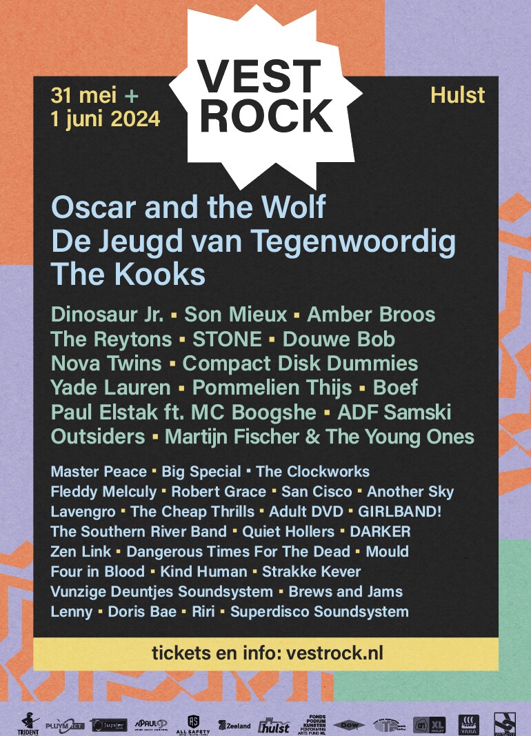 Boutique festival Vestrock completeert programma met o.a. Amber Broos, Another Sky, Lavengro, Martijn Fischer zingt Hazes & The Young Ones, Strakke Kever, en Zen Link