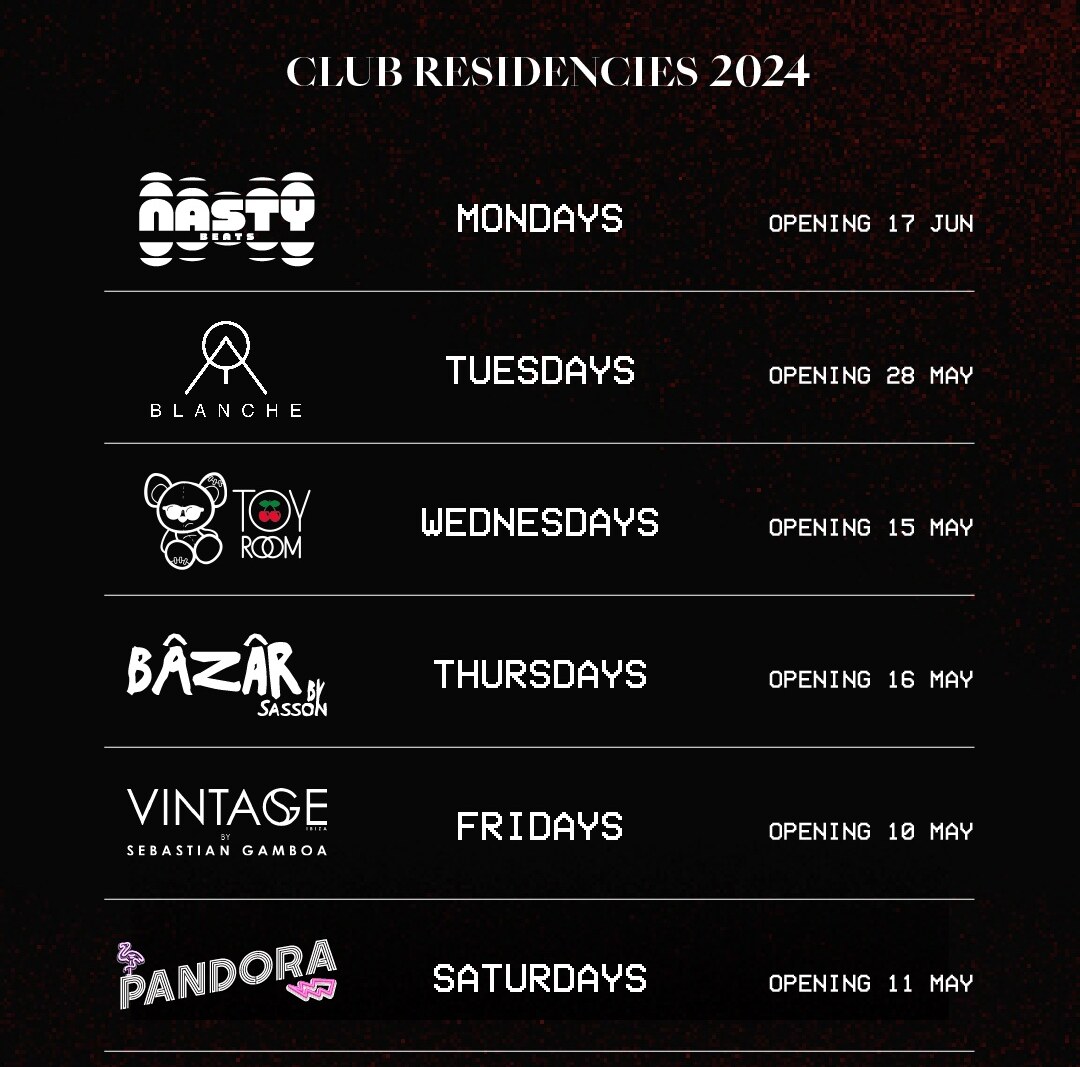 Lío Ibiza Unveils Unprecedented Club Residencies for 2024 Season