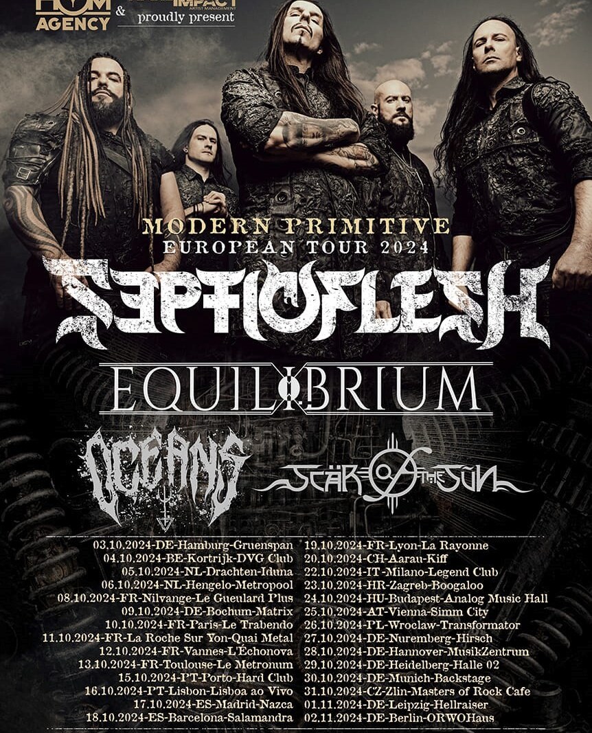 Septicflesh Announce Tour With EQUILIBRIUM, SCAR OF THE SUN & OCEANS