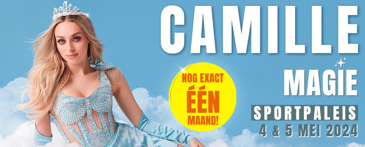 Over exact één maand: CAMILLE goes big in het Sportpaleis!