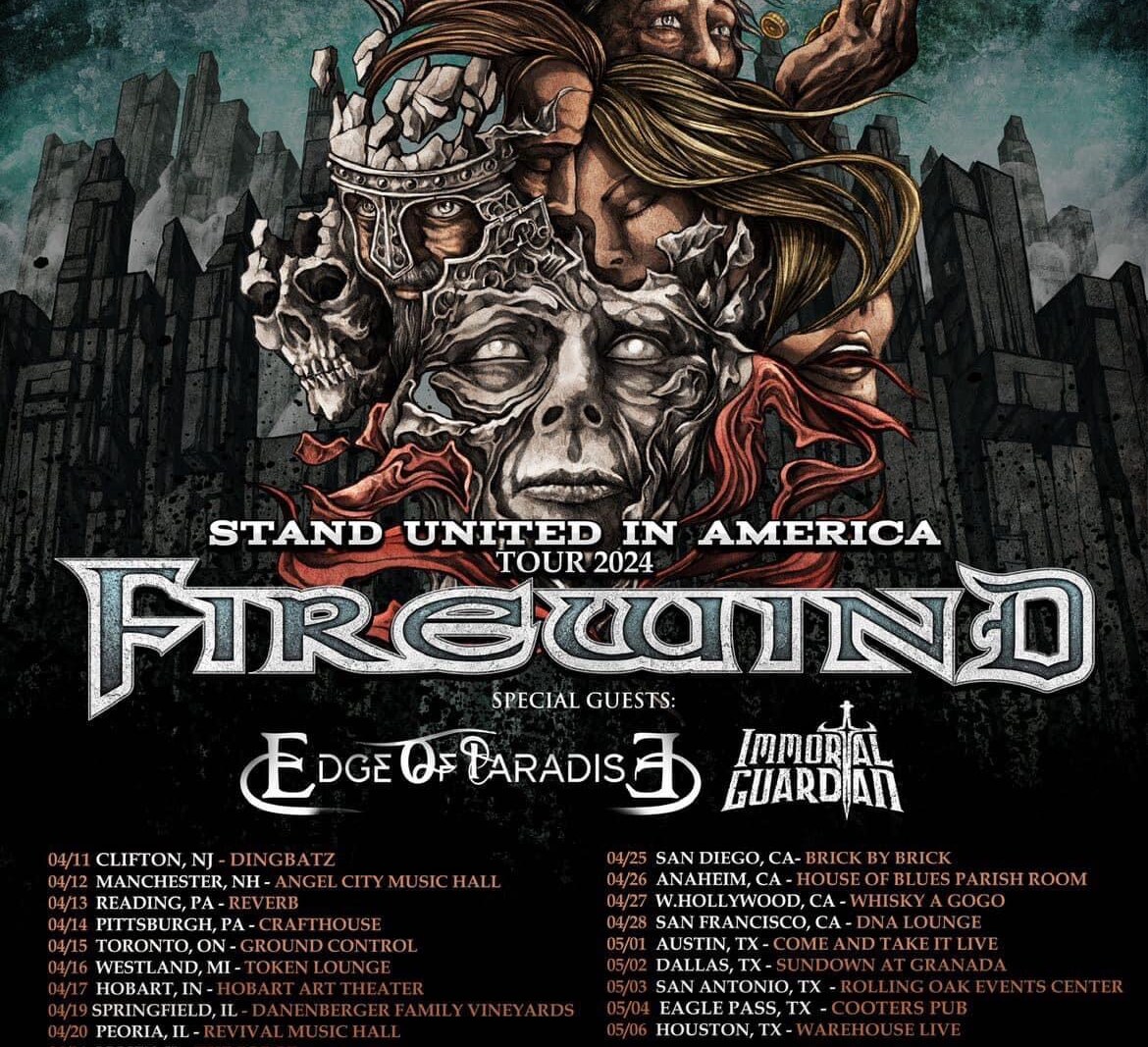 American Metal Force Edge Of Paradise Drops New Single "Rogue (Aim for the Kill)" + Signs Contract with Napalm Records